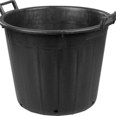 Nádoba ICS P134075, 155 lit., 75 cm, okrúhla, perforované dno, s otvormi, 2 rukoväte, výška 51 cm