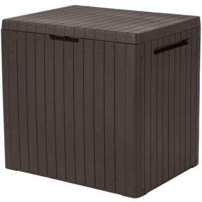 Box Keter® City storage box 113 lit., úložný, hnedý
