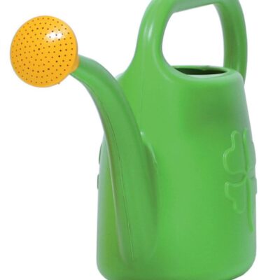 Konva s ružicou KONI, 2 lit., na polievanie, plastová, zelená