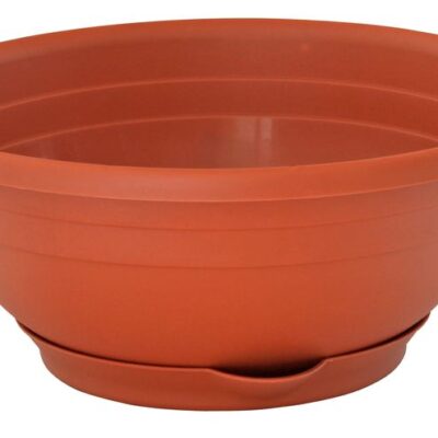 Kvetináč ICS SERENELLA 25x10 cm, s podložkou