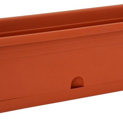 Kvetináč ICS MELISSA 50x20x16 cm,  8.5 lit, truhlík, s podložkou