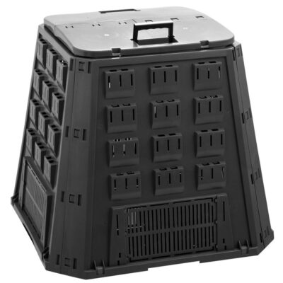 Kompostér EVOBLACK, 420 lit., čierny