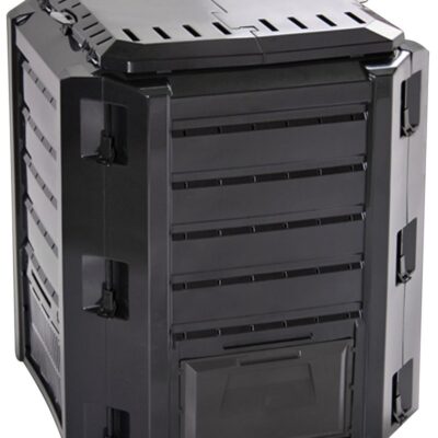 Kompostér COMPOGREEN, 380 lit., čierny