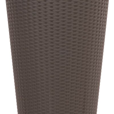 Kvetináč s vložkou RATO Tubus 400, hnedý