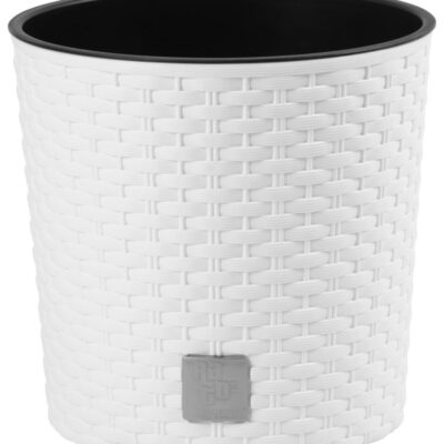 Kvetináč s vložkou RATO Round 200, biely