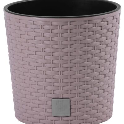 Kvetináč s vložkou RATO Round 200, mocca