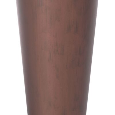 Kvetináč s vložkou TUBUS Slim Corten 250x476 mm, medený vzhľad