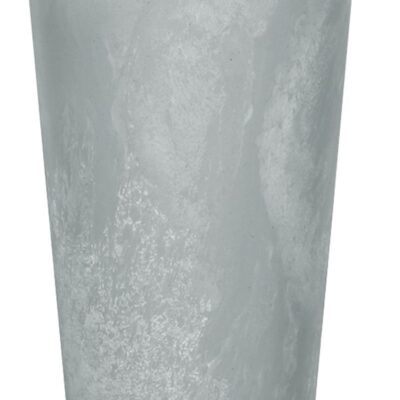 Kvetináč s vložkou TUBUS Slim Beton 400x762 mm, vzhľad betón