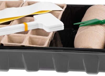 Miniparenisko Strend Pro, Sada na sadenie, 66-dielna, 45 priesad, 37,5x23x6 cm