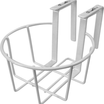 Držiak Strend Pro, vešiak, kovový, na kvetináč, na zábradlie, nastaviteľný, 20 cm