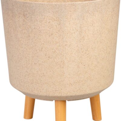 Kvetináč Strend Pro, farba Bambusové vlákno, 30x30x37 cm
