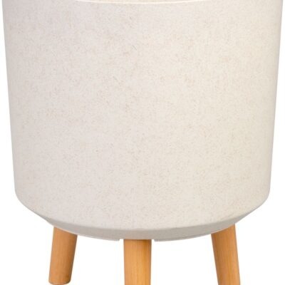 Kvetináč Strend Pro, farba White Weath Finish, 30x30x37 cm