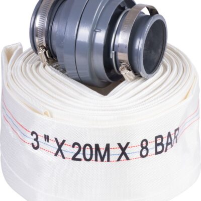 Hadica Strend Pro, prečerpávacia, výtlačná, s koncovkami, typ B, 3", 20 m