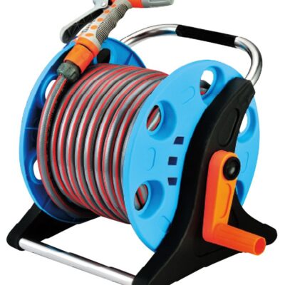 Navijač ST.2015A 1/2", Navíjač s hadicou, 20 m, pištoľ, spojky, držiak