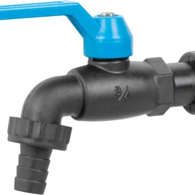 Ventil Strend Pro, záhradný, čierny, G3/4", nylon