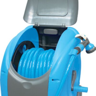 Navíjač AQUACRAFT® 990081, Naviják na hadicu, SET, Deluxe Compact, so záhradnou hadicou L-30 m