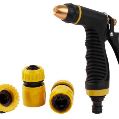 Sada zavlažovacia Strend Pro Garden TS4026, záhradná, na hadicu, 1x pištoľ, 2x spojka, 1x adaptér