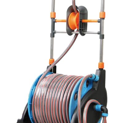 Vozík Strend Pro 5020, so záhradnou hadicou 1/2", L-50+2 m, pištoľ, spojky, adaptéry, navijač