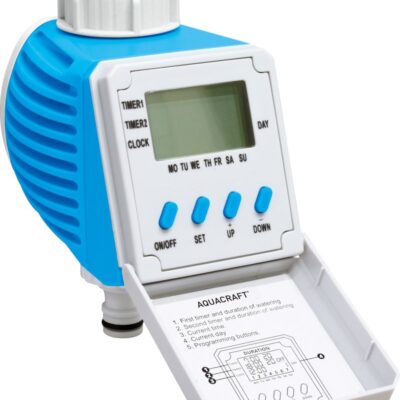 Časovač AQUACRAFT® 290110, digitálny, 1x vývod, záhradný, G1"-3/4"