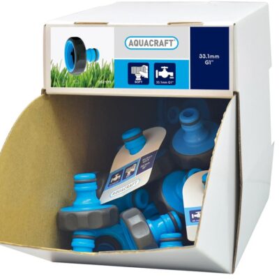 Adaptér AQUACRAFT® 552175 SoftTouch G1", na záhradnú hadicu