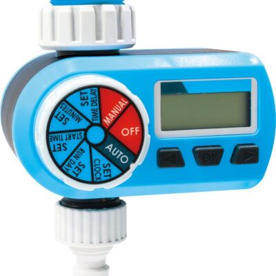 Časovač AQUACRAFT® 290140, G1"-3/4", digitálny, 1x vývod, záhradný, 2xAA