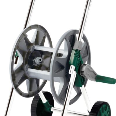 Navíjač Strend Pro HC802, na záhradnú hadicu, plast, teleskop, max. 45 m, 1/2"