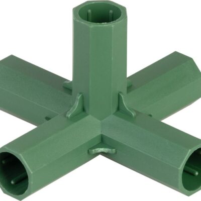 Spojka Strend Pro, 16 mm, 5-side, konektor na záhradné oporné tyče