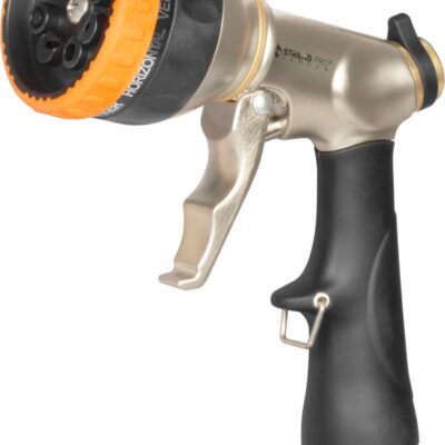 Pištoľ Strend Pro Garden BJ4037T, 8 vzorov, zavlažovacia, protišmyková rukoväť, 20x12.8x6 cm