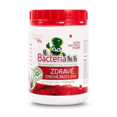 Aktivátor Mr.Bacteria No.16, živiny pre zdravé izbové rastliny, 500g