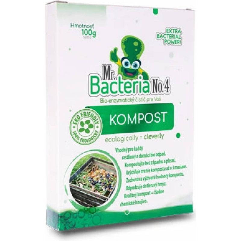 Aktivátor Mr.Bacteria No.4, na kompost, 100g 1 Aktivátor Mr.Bacteria No.4, na kompost, 100g