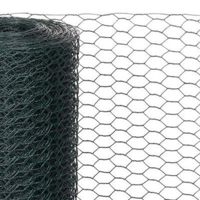 Pletivo GARDEN HEX PVC 1000/16/0,9 mm, zelené, RAL 6005, šesťhranné, chovateľské, bal. 25 m