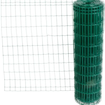 Pletivo EUROPLAST 2, 1000/100x50/2,20 mm, zelené, RAL 6005,, Zn+PVC, ohradové, bal. 25 m