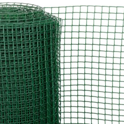 Pletivo ECONOMY 7, 1000/20x20 mm, štvorcový vzor, 300g/m2, zelené, celoplastové, bal. 25 m