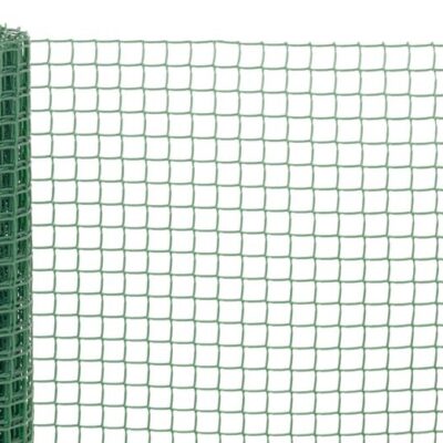 Pletivo ECONOMY 7, 1000/20x20 mm, štvorcový vzor, 300g/m2, zelené, celoplastové, bal. 05 m