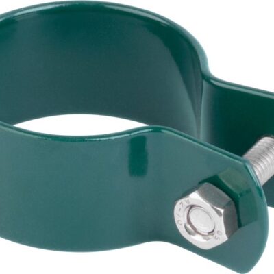 Objímka Strend Pro METALTEC FA005, 38 mm, zelená, na okrúhly stĺpik, RAL6005