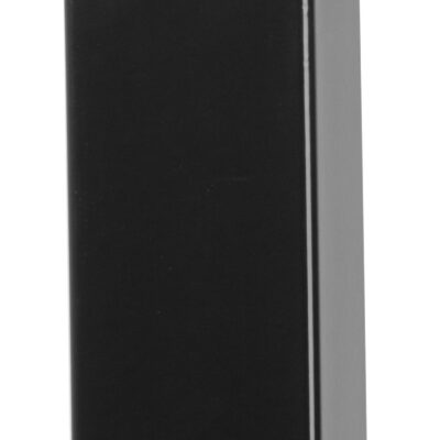 Stĺpik Strend Pro EUROSTANDARD, 1800/60x40/1,25 mm, antracit, hranatý, čiapočka, Zn+PVC, RAL7016