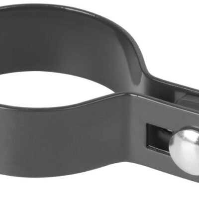 Objímka Strend Pro EUROSTANDARD, 60 mm, koncová, antracit, Zn+PVC, RAL7016, na okrúhly stĺpik