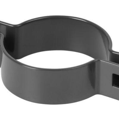 Objímka Strend Pro EUROSTANDARD, 60 mm, priebežná, antracit, Zn+PVC, RAL7016, na okrúhly stĺpik