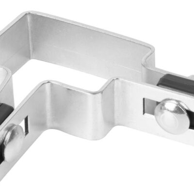 Objímka Strend Pro EUROSTANDARD, 60x40 mm, rohová, pozinkovaná, na hranatý stĺpik