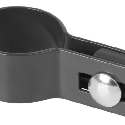 Objímka Strend Pro EUROSTANDARD, 38 mm, koncová, antracit, RAL7016, na okrúhly stĺpik