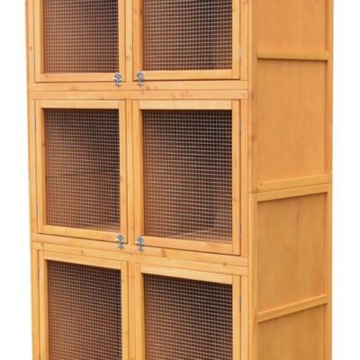 Králikáreň Strend Pro, so strechou, 116x60x180 cm