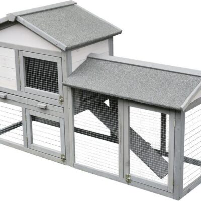 Králikáreň Strend Pro, so strechou, 147x54x85 cm