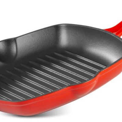 Panvica MagicHome Castora line, grilovacia, smaltovaná liatina, 270x270x45 mm