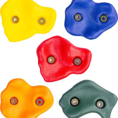 Kameň LEQ HARUKI, na lezenie, plastový, bal. 5 ks, farebné