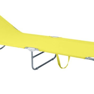 Lehátko PANAMA, žlté, 188x55x27 cm