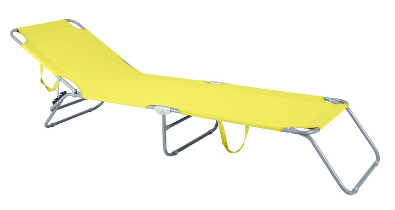 Lehátko PANAMA, žlté, 188x55x27 cm 1 Lehátko PANAMA, žlté, 188x55x27 cm