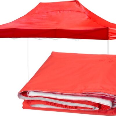 Strecha FESTIVAL 45, červená, pre stan, UV odolná