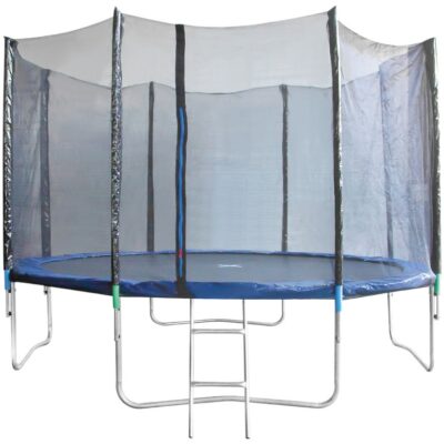 Trampolína Skipjump GS12, 366 cm, vonkajšia sieť, rebrík