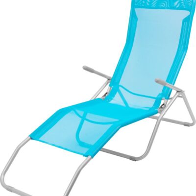 Lehátko JAMAICA, modré, 140x60x95 cm