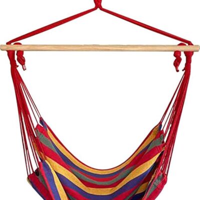 Kreslo CARNER, hojdacie, záhradné, bavlna, max. 150 kg, 100x50 cm